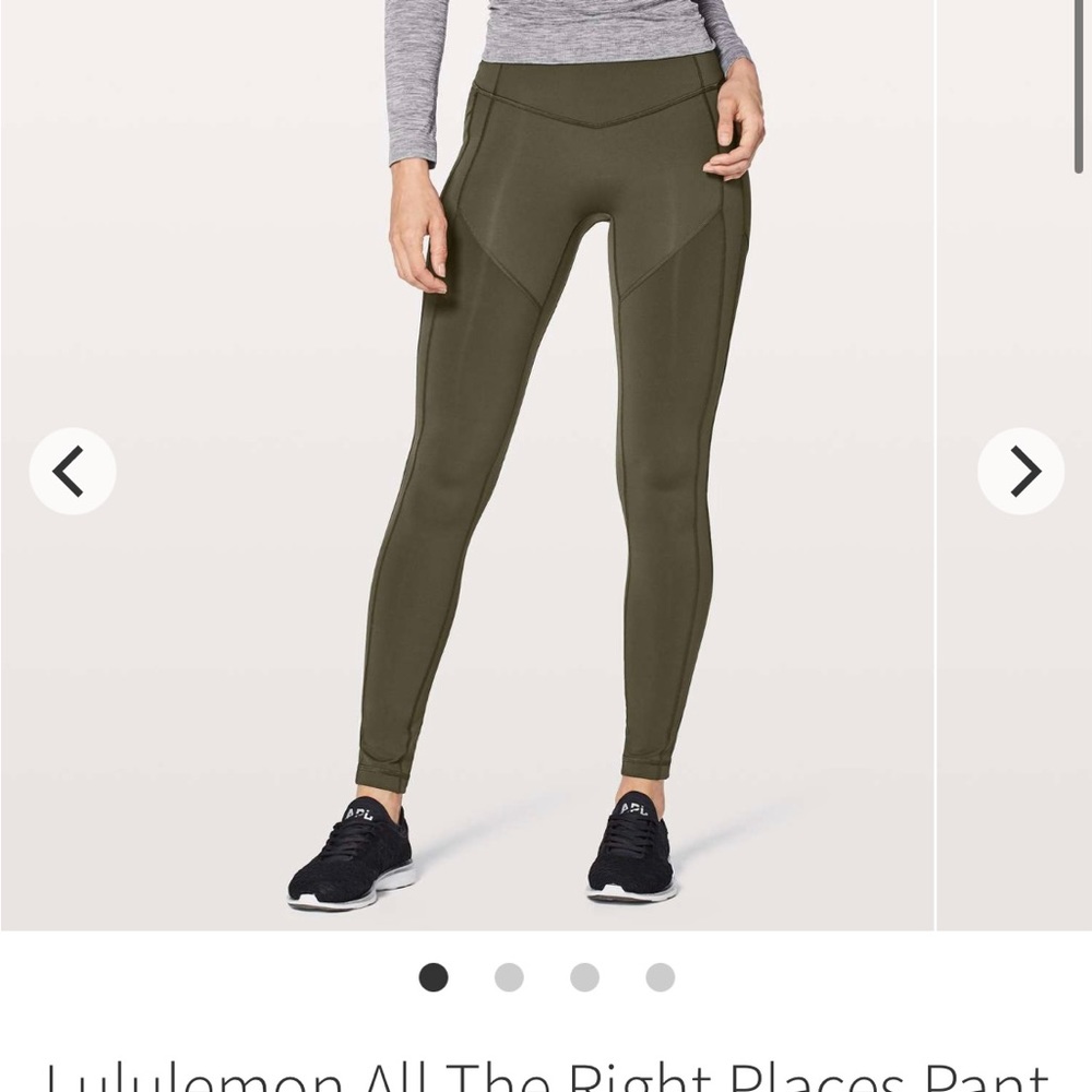 Dark Olive All the Right Places leggings